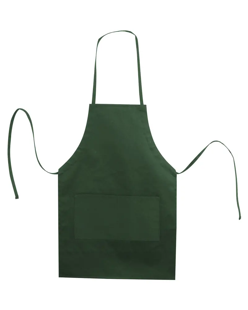 Liberty Bags Caroline Butcher-Style Apron – Al2B Two-Pocket Heavy-Duty Design (5502) 1