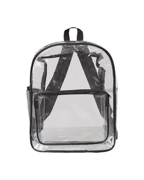Liberty Bags Heavy-Duty Clear Backpack – 7013, 17" Large 1