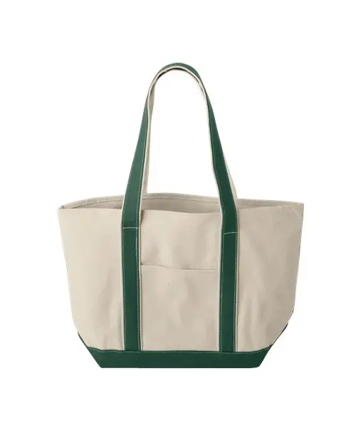 Liberty Bags Windward Resort-Style Cotton Canvas Tote – 8871, Large 1
