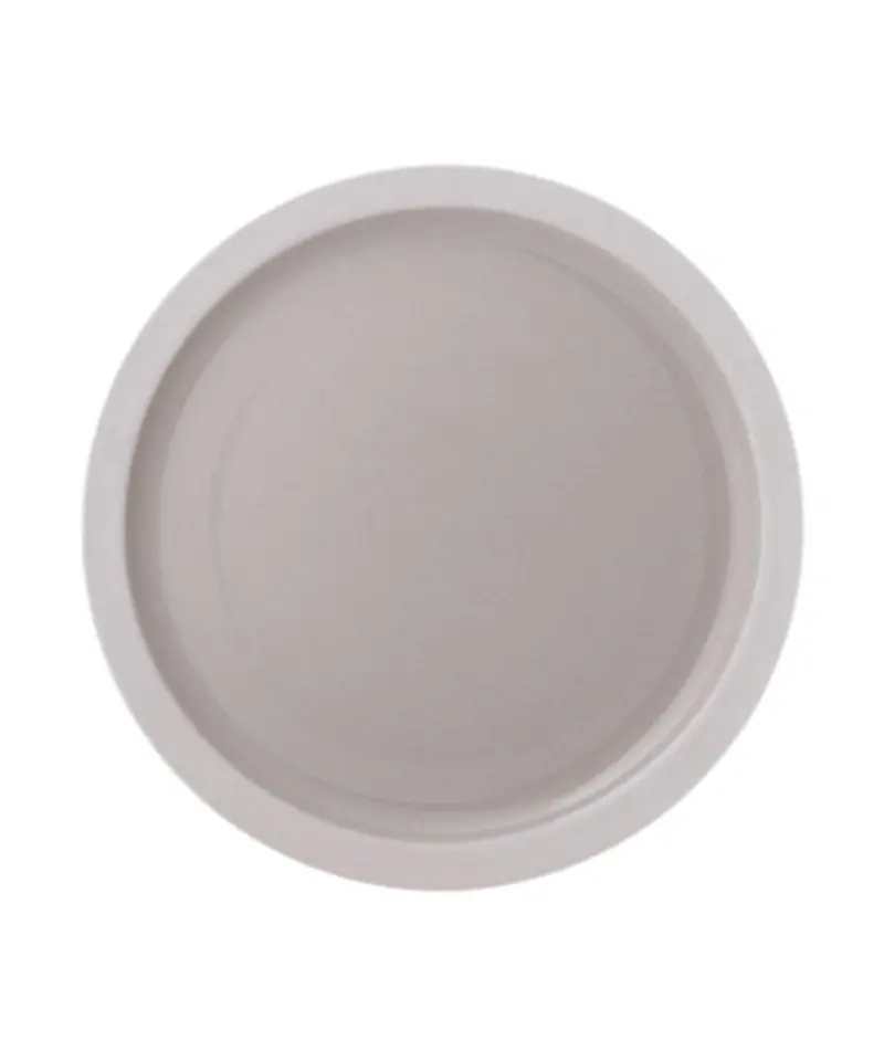 Loveramics Er-Go! Taupe Salad Plate – 20 Cm Modern Round Ceramic Dish 1