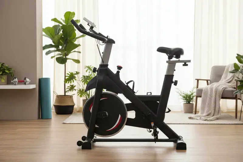 Magnetic Spin Bike For Home Fitness – Low-Impact Indoor Cycling Stationary Bike With Variable Resistance 1