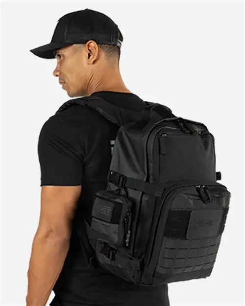 Meret Delta 24L Black Tactical Backpack 1