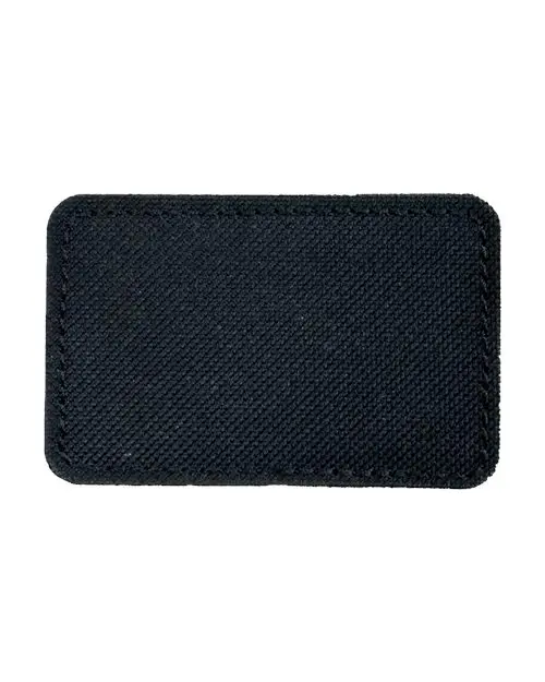 Meret Mpbk10 Set Of 10 Blank Black Patch Panels – Medium Size 1