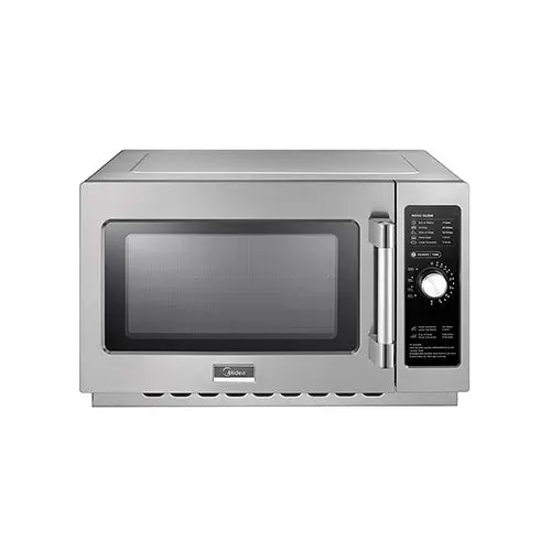 Midea 1034N0A Manual-Start Commercial Microwave Oven — 1000W, Moderate-Duty 1