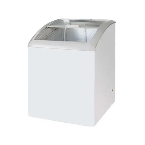 New Air 24-Inch Compact Glass-Top Ice Cream Freezer – Nif-24-Cg 1