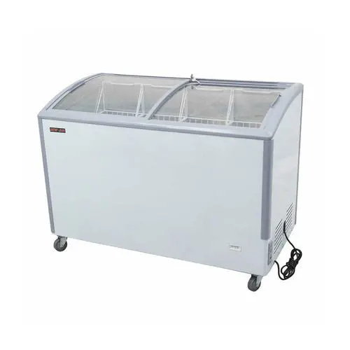 New Air 49-Inch Glass-Top Ice Cream Freezer – Nif-49-Cg 1