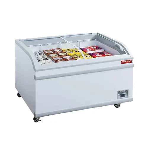 New Air 56-Inch Curved-Glass Island Freezer – Nif-56-Cg 1