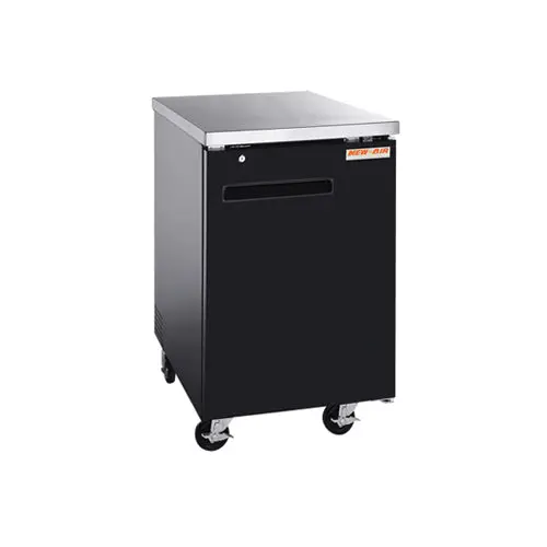 New Air Nbb-23-Sb 23-Inch Single-Door Solid-Back Bar Refrigerator 1