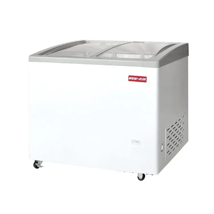 New Air Nif-61-Cg 61-Inch Curved-Glass Ice Cream Freezer 1