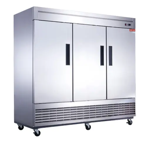 New Air Nsr-182-H 83-Inch Three-Door Solid-Door Reach-In Refrigerator 1