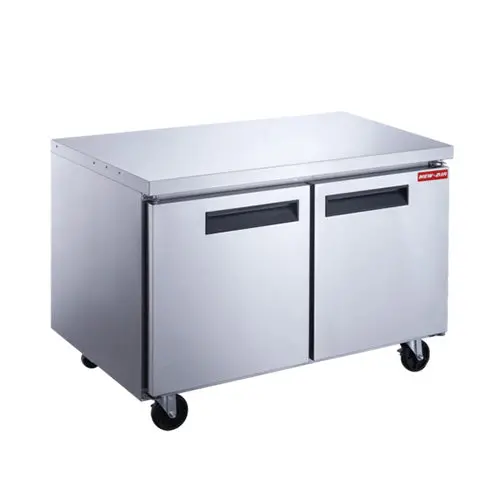 New Air Nur-060-Ss 60-Inch Two-Door Undercounter Refrigeration Unit – Stainless Steel 1