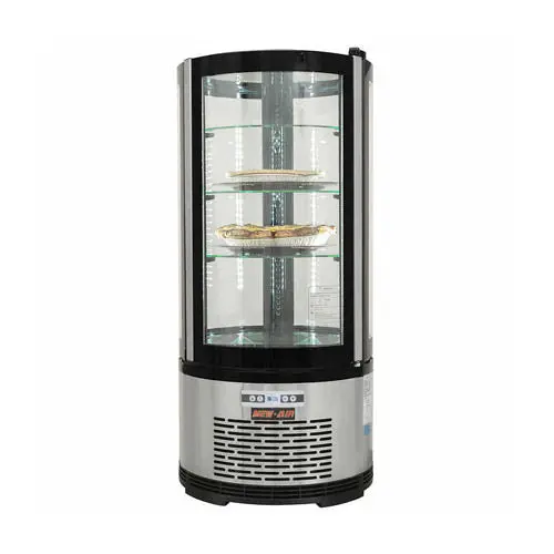 New Air Round Countertop Glass Display Refrigerator – Ndc-010-Rd 1