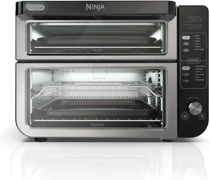 Ninja Dct401 12-In-1 Double Oven – Flexdoor Design, Flavorseal Sealing, Top Convection & Bottom Air Fry 1