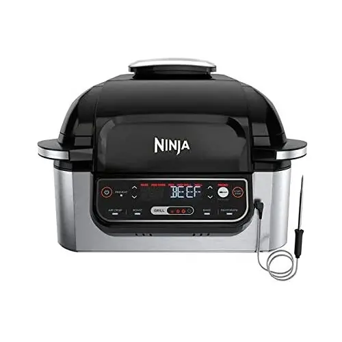Ninja Foodi Lg450 Indoor Grill – 5-In-1 Smart Cooking System With Auto-Iq 1