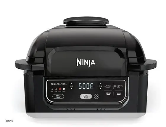 Ninja Ig302Qb Indoor Grill – Compact 5-In-1 Cooking Appliance For Small Kitchens 1