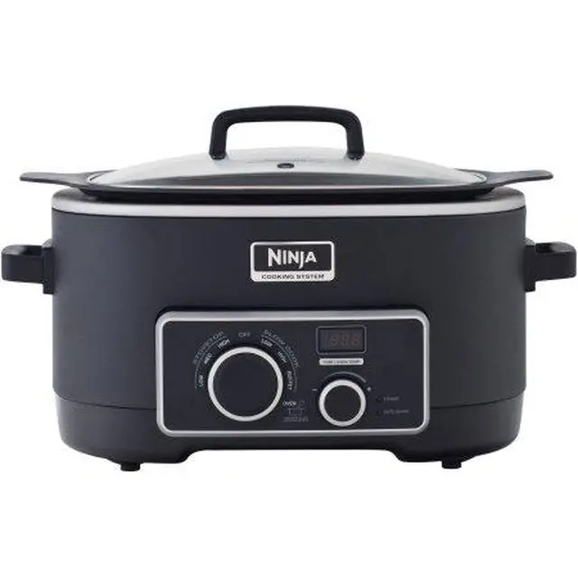 Ninja Mc751 6-Quart 3-In-1 Cooking System: Stovetop, Oven & Slow Cooker 1