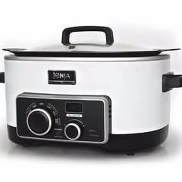 Ninja Mc900Qwh – 6-Quart 4-In-1 Slow Cooker In Matte White 1