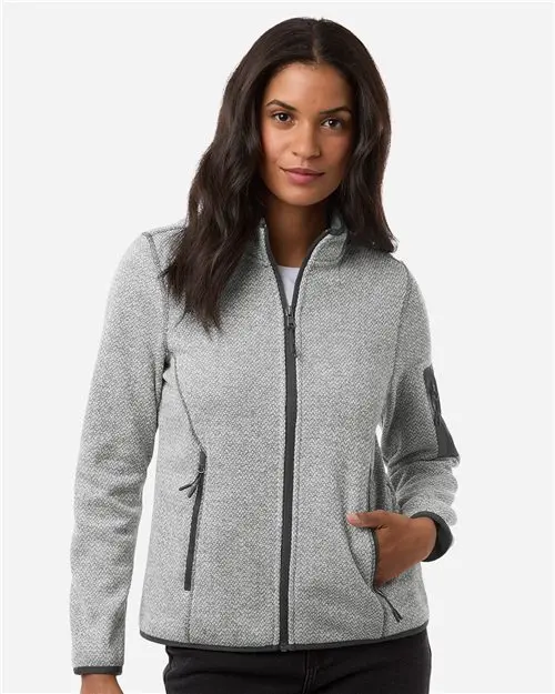 North End Women’S Jasper Full-Zip Fleece Jacket – Lightweight Layering Piece (Ne730W) 1