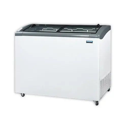 Ojeda Nb-68 Glass-Top Commercial Ice Cream Freezer – 68-Inch Display 1