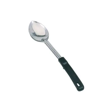 Omcan 13-Inch Heavy-Duty Stainless Steel Basting Spoon With Ergonomic Stop Hook 1