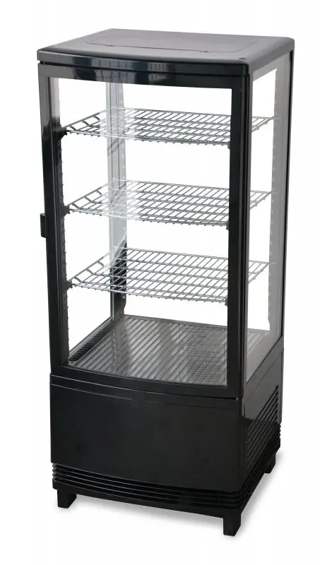 Omcan 17" Single-Door Refrigerated Display Case – 78L / 2.8 Cu.Ft. 1