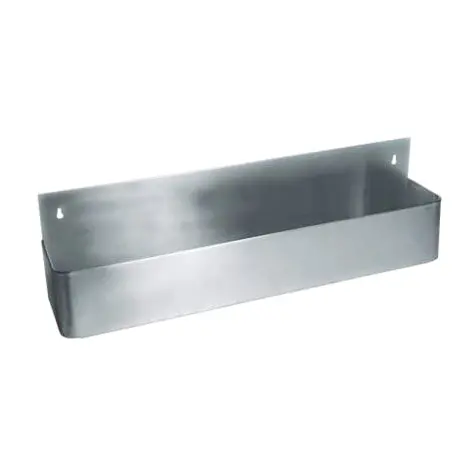 Omcan 22-Inch Stainless Steel Single-Speed Bar Rail System 1