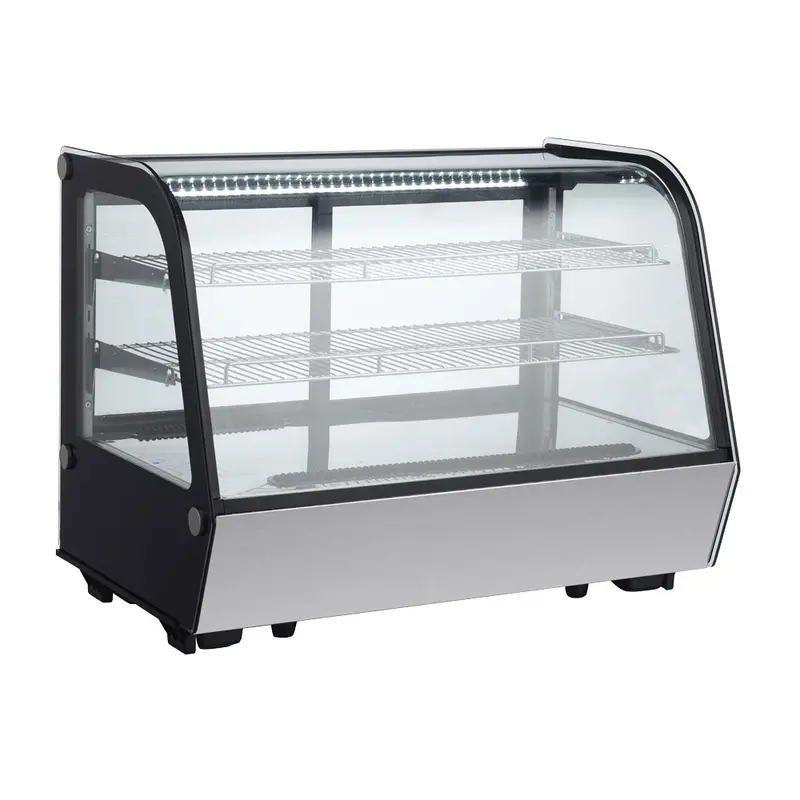 Omcan 34-Inch Refrigerated Countertop Display Case – 160L (5.65 Cu Ft) 1