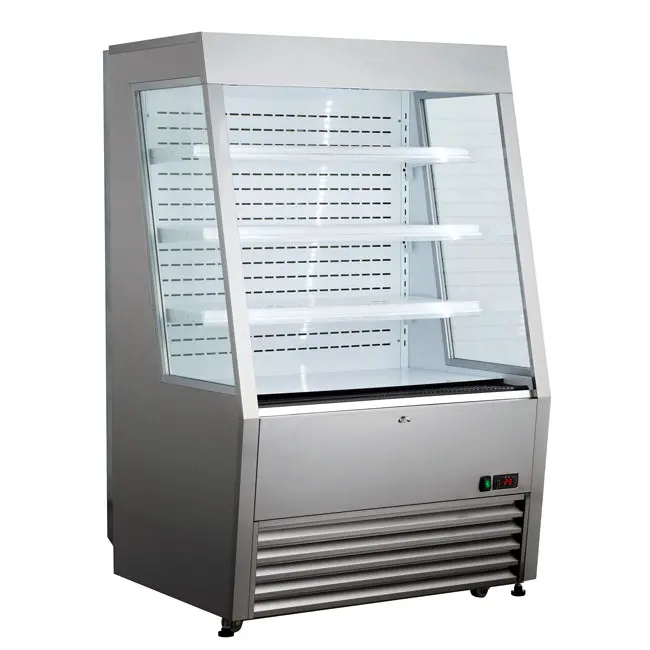 Omcan 36-Inch Stainless Steel Grab-And-Go Refrigerated Self-Serve Case – 390L (13.77 Cu Ft) 1