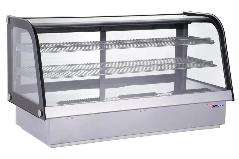Omcan 48-Inch Drop-In Refrigerated Showcase – 157L (5.54 Cu Ft) 1