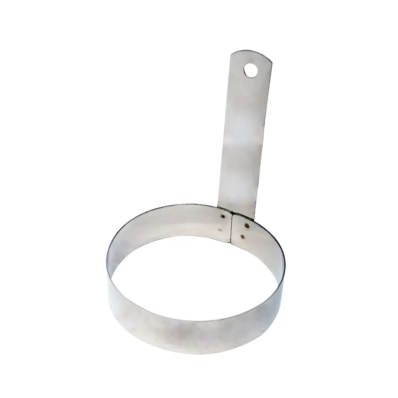 Omcan 5" Stainless Steel Egg Ring – Consistent Shape & Heat Distribution 1
