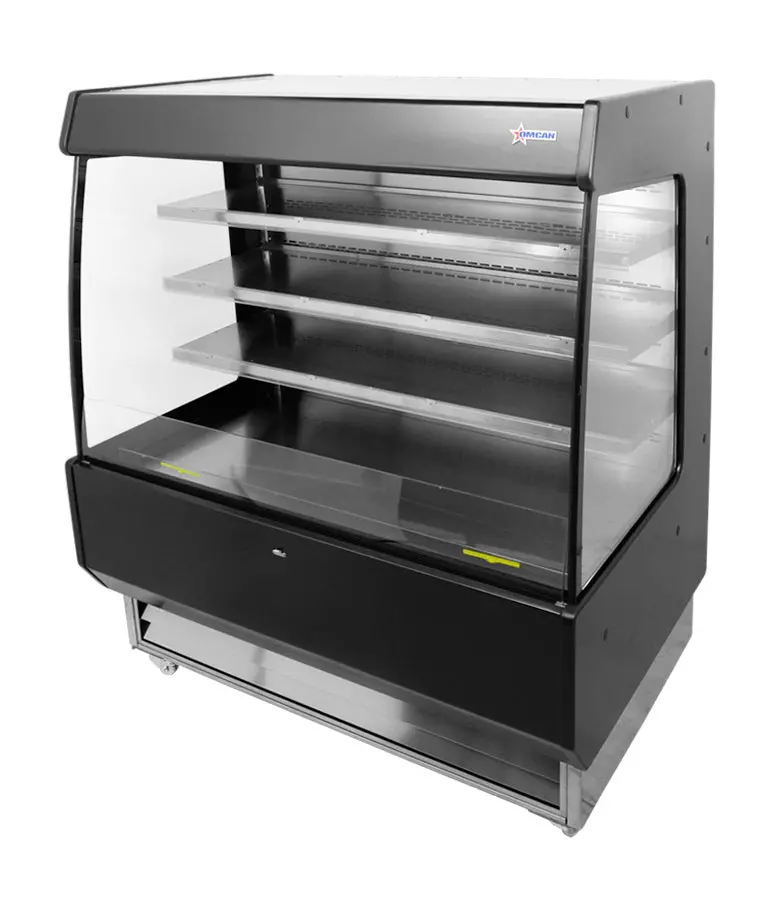 Omcan 51-Inch Grab-And-Go Open Refrigerated Floor Merchandiser – 27.2 Cu.Ft. 1