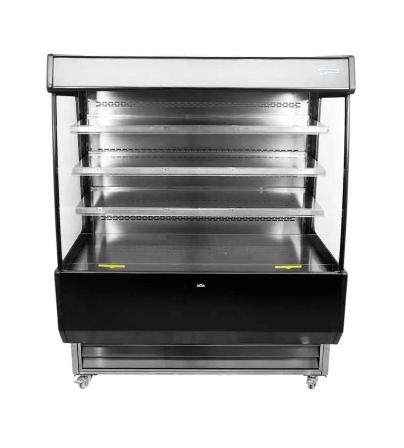 Omcan 51-Inch Grab-And-Go Open Refrigerated Floor Merchandiser – 27.2 Cu.Ft. 2