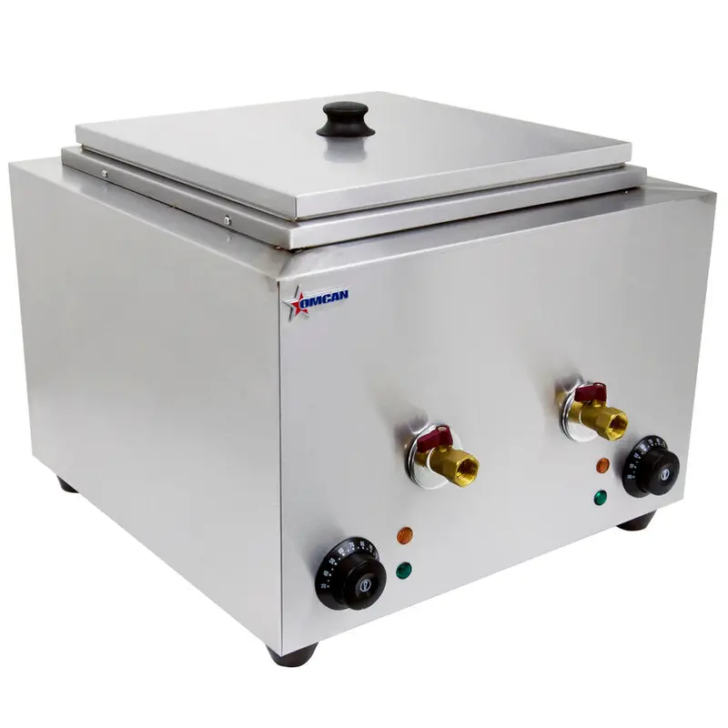 Omcan 6-Liter Dual-Tank Electric Pasta Cooker For High-Volume Kitchens 1