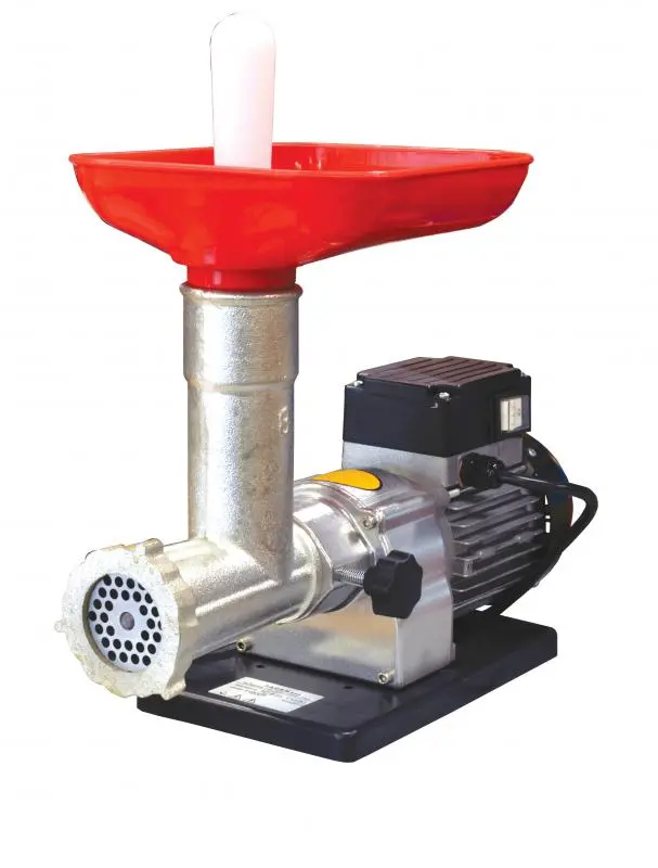 Omcan #8 Stainless Steel Meat Grinder – 0.5 Hp Motor, Enhanced Torque For Consistent Grinding 1