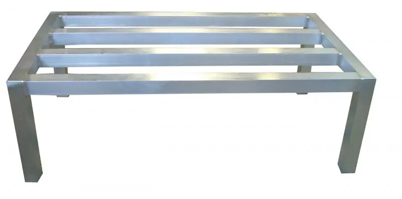 Omcan Aluminum Dunnage Rack – 20″ × 48″ × 12″ 1