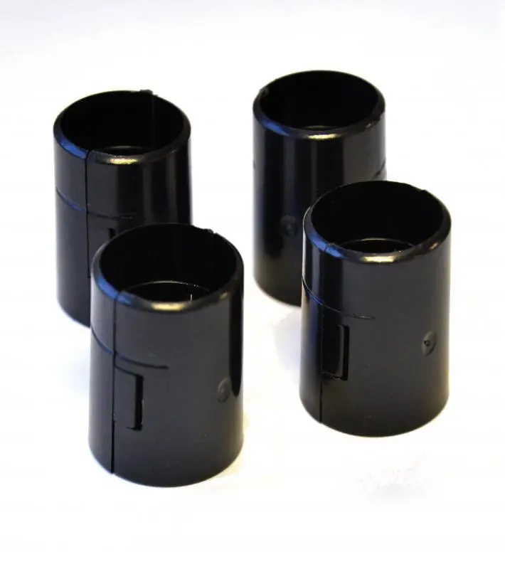 Omcan Black Abs Protective Sleeve For Chrome & Epoxy Shelf Posts 1