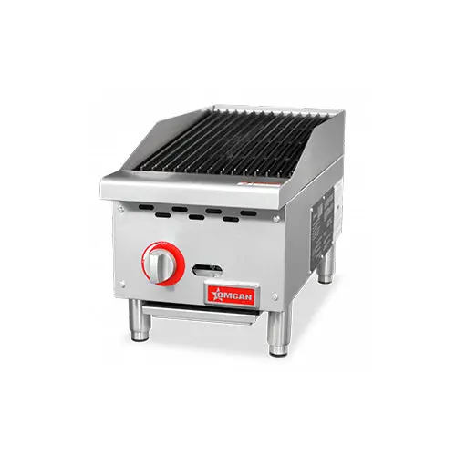 Omcan Ce-Cn-Cb12-M 12-Inch Space-Saving Radiant Charbroiler — Natural Gas 1