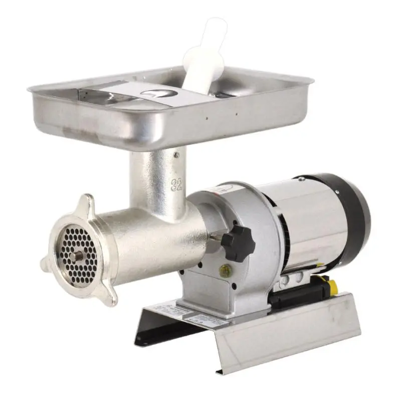 Omcan Elite #32 Heavy-Duty Meat Grinder – 1.5 Hp Stainless Steel Construction 1