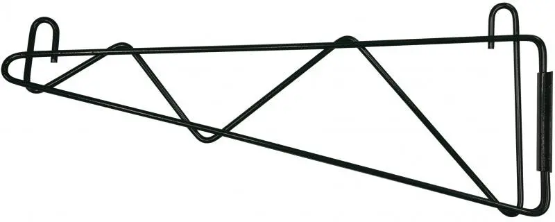 Omcan Epoxy-Coated Wall-Mount Bracket – 18-Inch Heavy-Duty Support 1