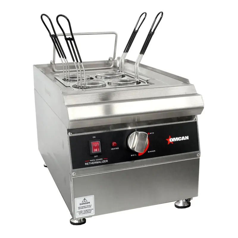 Omcan Single-Tank Pasta Cooker – 9-Liter Capacity 1