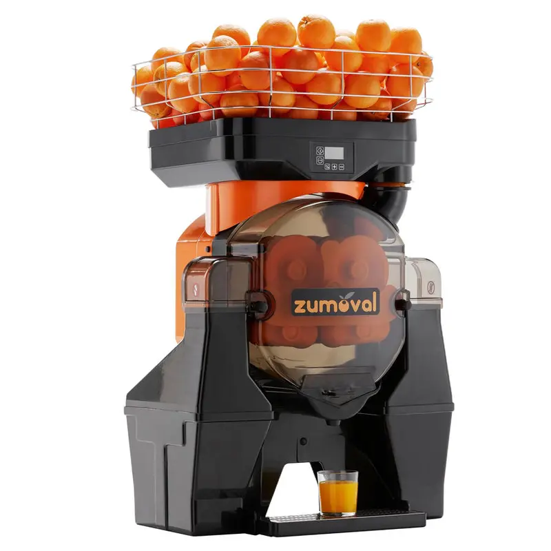 Omcan Zumoval Trento Fasttop Juice Extractor — Auto Feed + Self-Cleaning, 45 Fruits/Min 1