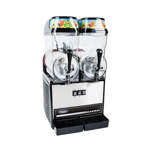 Omega Ofs20 Slushy Machine – Dual-Hopper Beverage Freezer 1