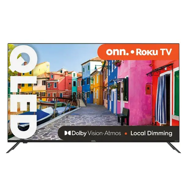 Onn. 50-Inch Qled 4K Uhd Roku Smart Tv With Dolby Vision, Atmos, Local Dimming & 120Hz Effective Refresh Rate (100071700) 1