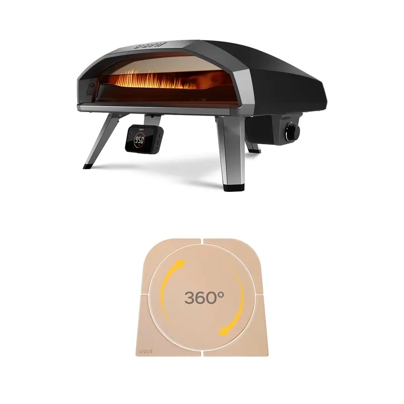 Ooni Koda 2 Pro Featuring Rotating Stone 1
