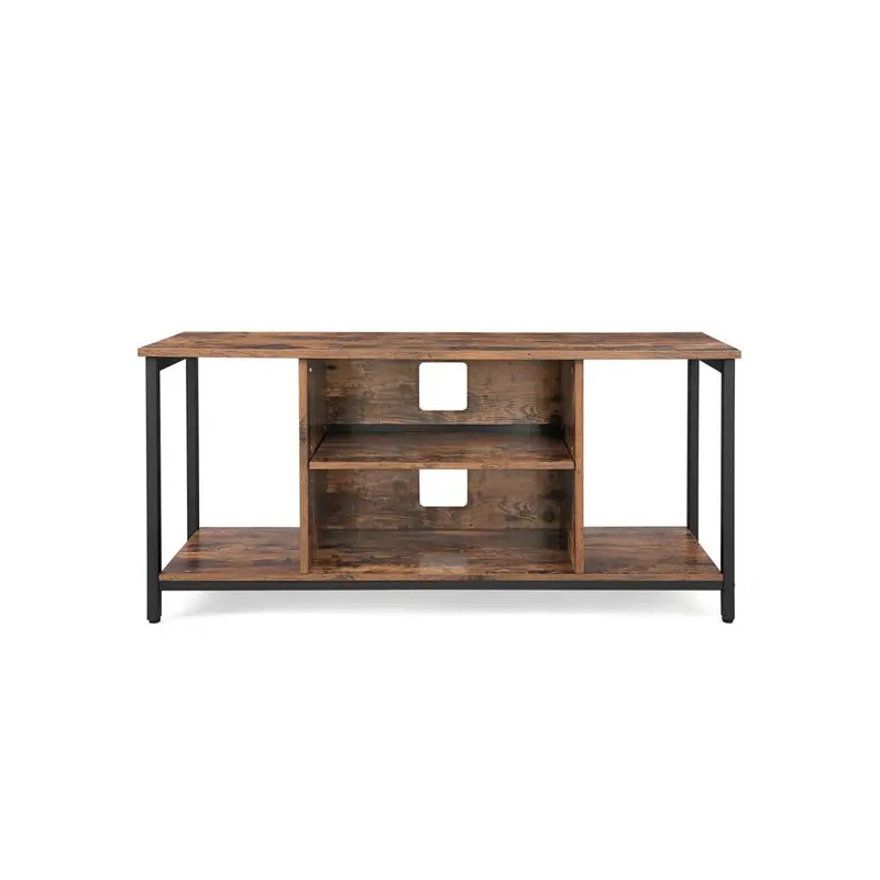 Open-Back Tv Stand Designed For 50-Inch Flat-Screen Tvs 1