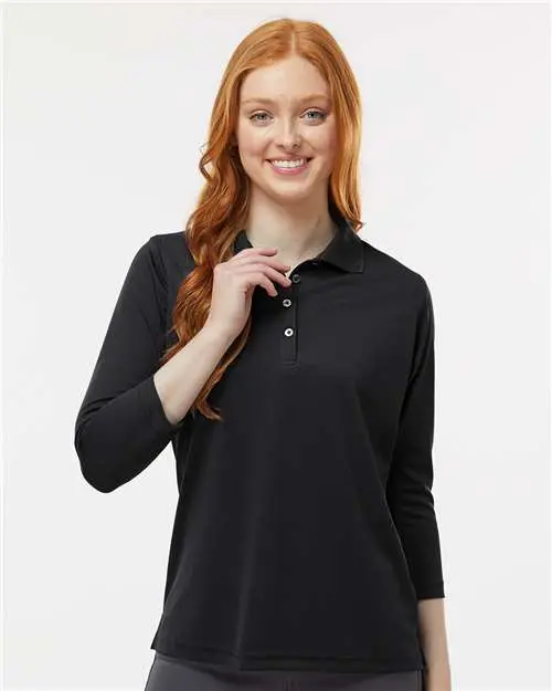 Paragon Lady Palm Three-Quarter Sleeve Polo – Women'S Breathable Sportswear Top (120) 1