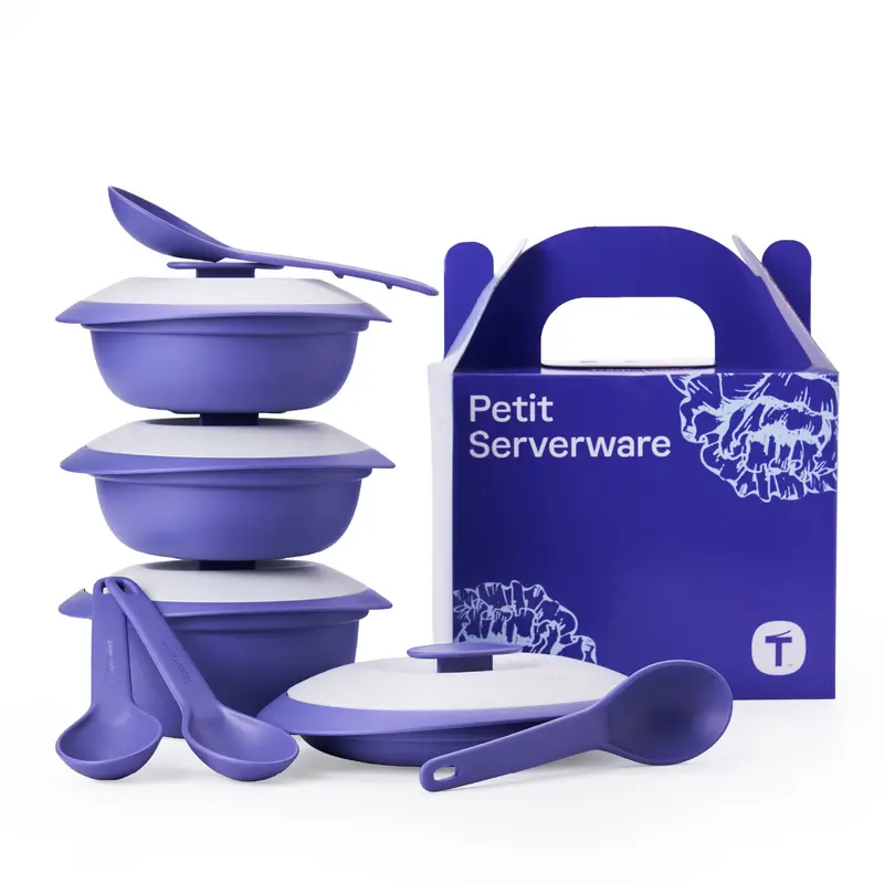 Petit Blossom Serving Set With Premium Gift Box 1