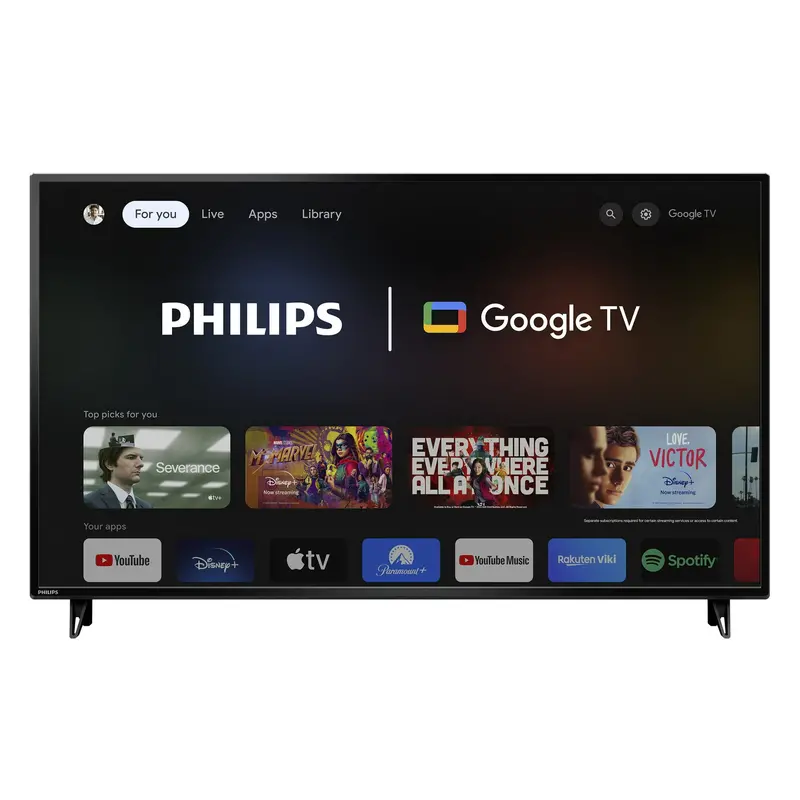 Philips 50Pul7552/F7 50-Inch 4K Ultra Hd Google Smart Led Tv With Ambilight And Voice Search 1