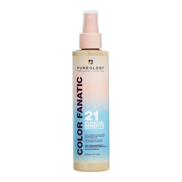 Pureology Color Fanatic Multi-Benefit Leave-In Spray – Heat Protectant & Detangler For Colored Hair 1