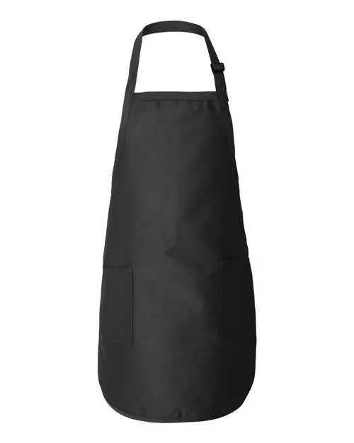 Q-Tees Q4350 Full-Coverage Work Apron With Utility Pockets 1